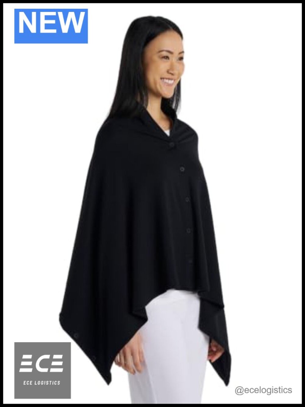 UPF 50+ Convertible Wrap Scarf Shrug Poncho Cape Sun Protection